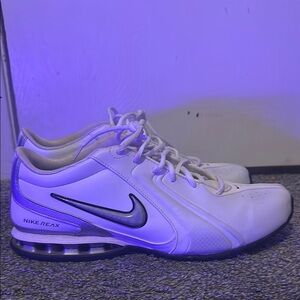 Nike Men's White and Black Athletic Shoes